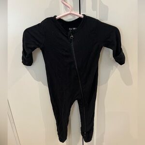 Guisby Bamboo newborn Black Kids One Piece NB
